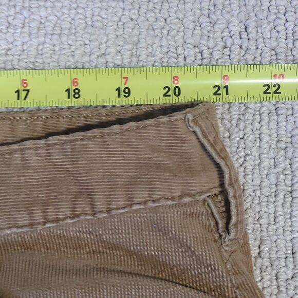 Lands End Corduroy Pants Womens 20 WIDE Tan Brown Fit 2 - Picture 4 of 8